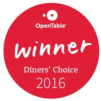 Open Table winner Dinners Choice.